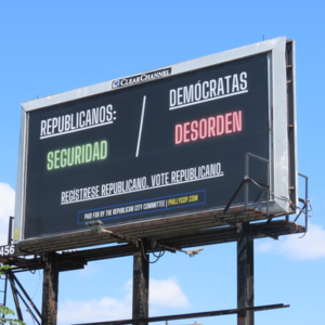 Philly GOP Launches Billboard Campaign as Hispanic Support Climbs the Charts