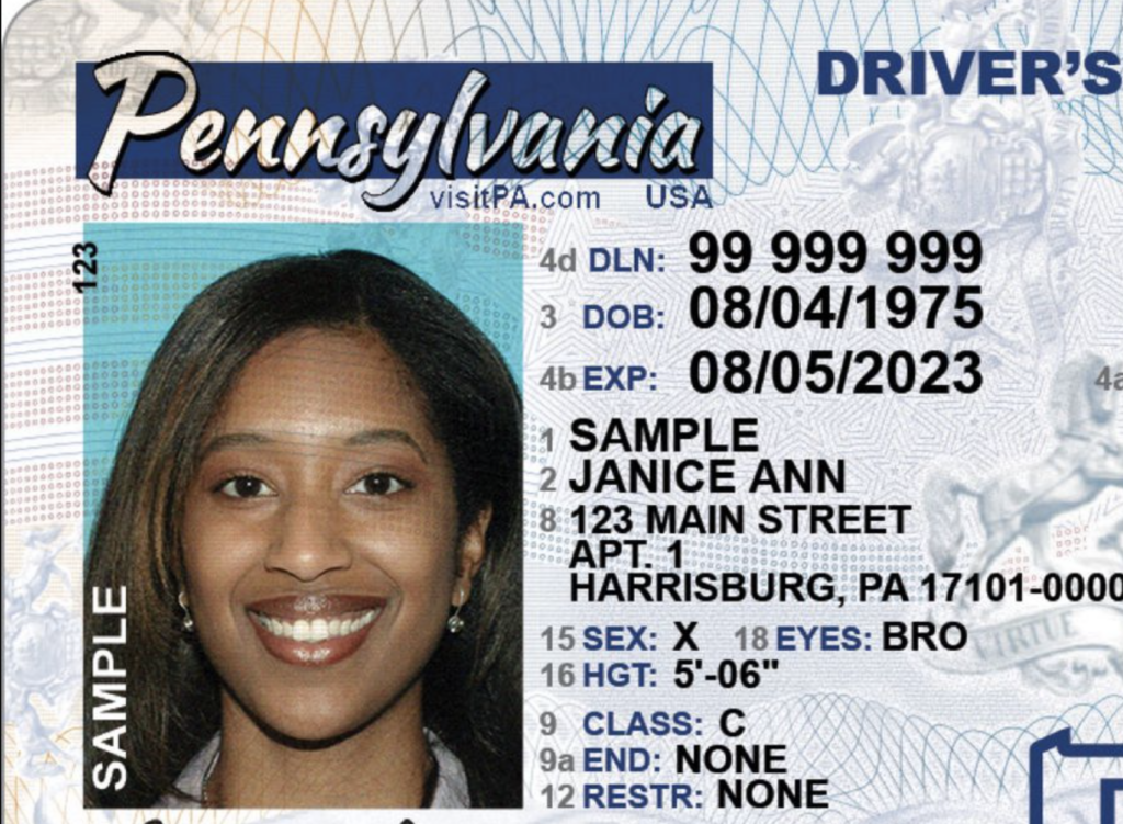 how do i find my drivers license number in pa