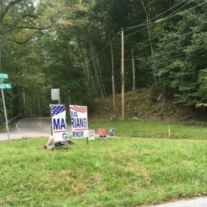 Update: Large Mastriano Sign Vandalized in Kennett Township