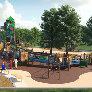 Delaware County Breaks Ground on Destination Playground in Rose Tree Park