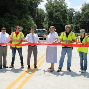 Delaware County Holds Ribbon Cutting for Mt. Alverno Road Bridge