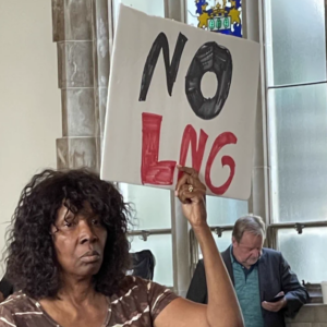 Angry Words Over Chester LNG Plan Bring Hearing to a Halt