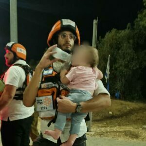Israel’s EMS Volunteers Rush to Aid Victims of Hamas Terror