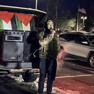 Pro-Hamas Protesters Met By Jewish Counter-Protesters in Newtown