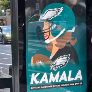 Fake Ad Showing Philadelphia Eagles Support Harris Has Fans Fuming