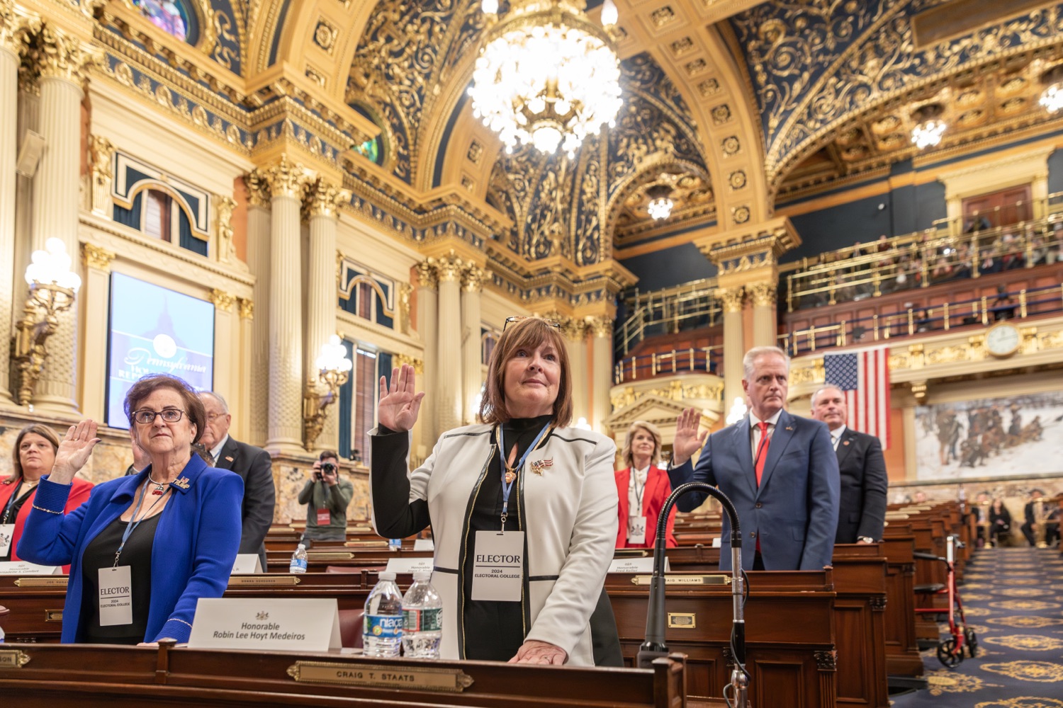 19 Electors Cast Their Ballots for PresidentElect Trump, Vice