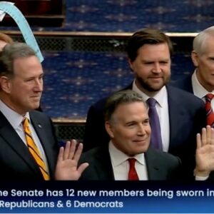 Sen. Dave McCormick Takes the Oath of Office Friday